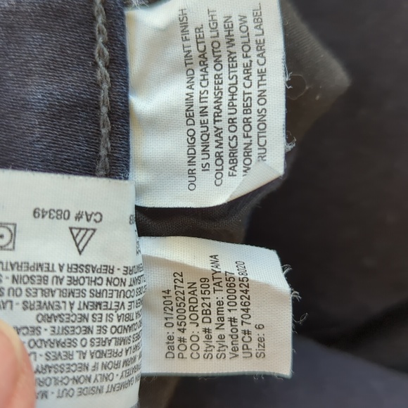 Bandolino Tatyana Denim Classic Capri Cropped Jeans 6 Blue - Picture 6 of 13